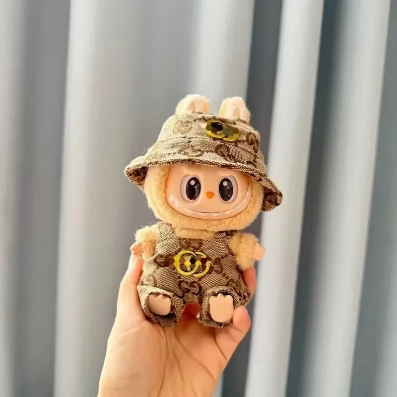 Fashion Overalls for Dolls, as well as V1 and V2 doll accessories, designer labubu clothes, and 15/17cm doll toys. - Image 3