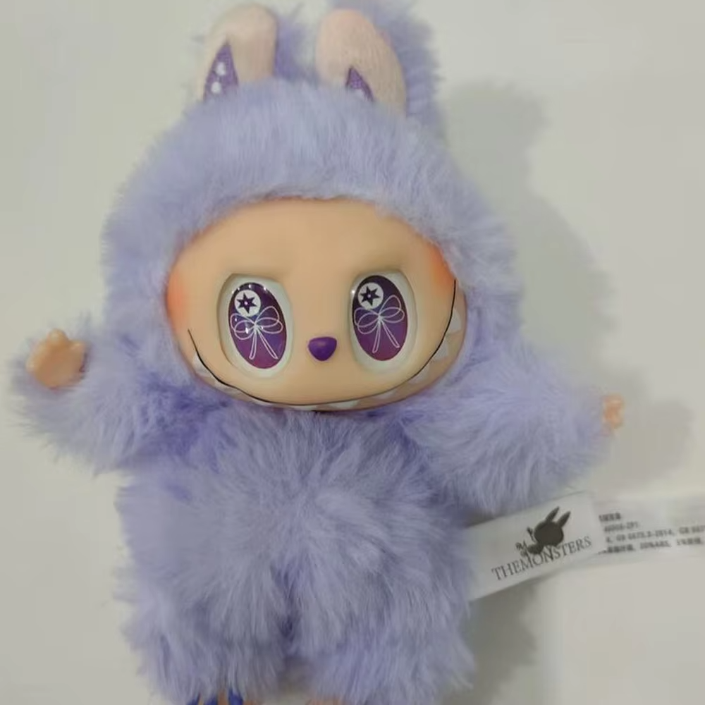 Blind Teddy Box Vinyl Base Toy with Animated Characters, Mysterious Surprise Box, Keychain, Labubu The Monsters V3 Series - Image 3