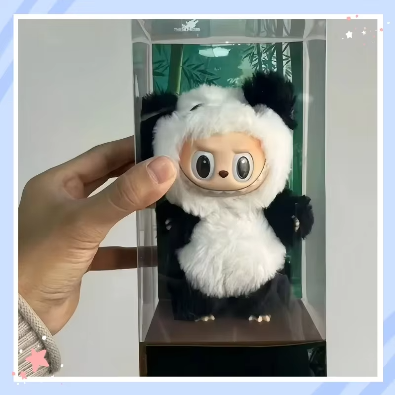 2025’s Chinese Panda Series Transforming Dolls replica monster Labubu is newly and widely popular