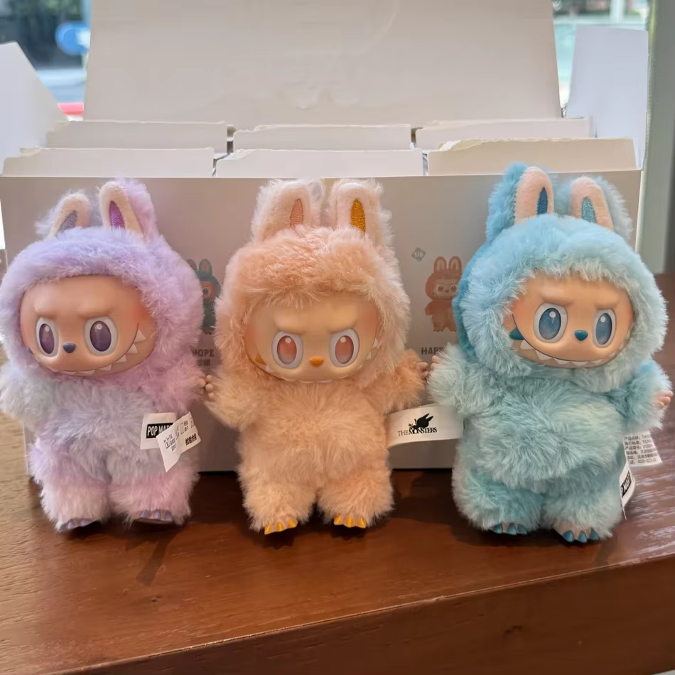 Kawaii Mystery Surprise Box with Keychain Toys The Monsters V3 Series Labubu 3.0 Blind Box Plush Anime Hot Figure - Image 2