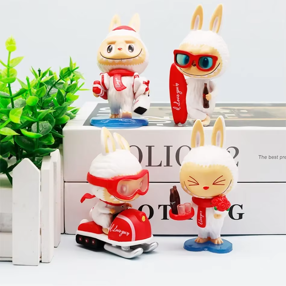 As part of your Christmas gifts, you will receive The Monsters Cola series in a warm labubu mystery box, labubu toy figures, and desktop ornaments and peripherals. - Image 3