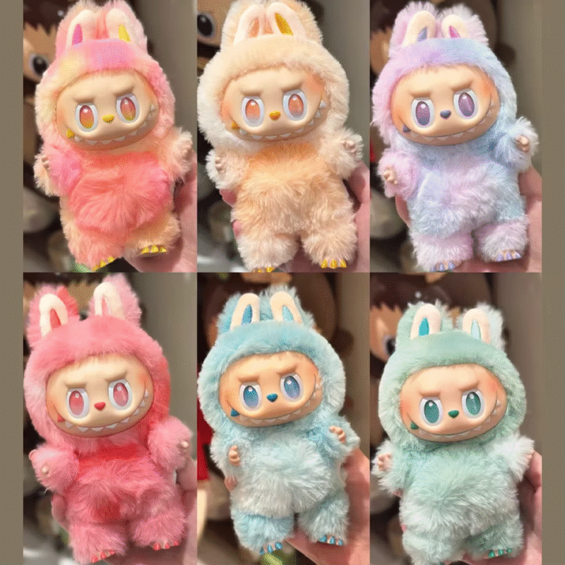 Kawaii Mystery Surprise Box with Keychain Toys The Monsters V3 Series Labubu 3.0 Blind Box Plush Anime Hot Figure