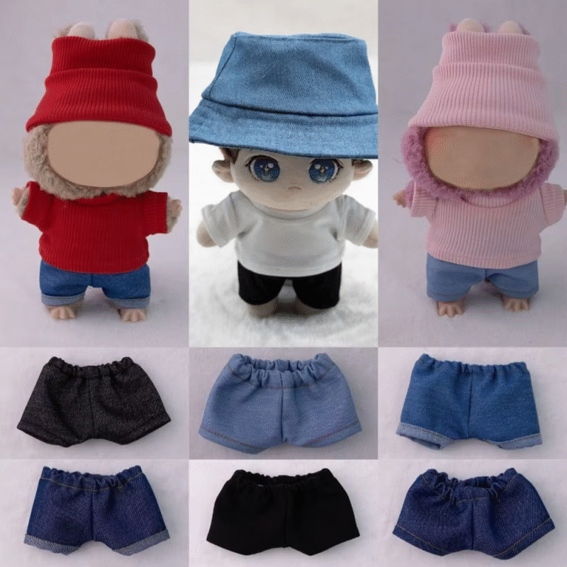 These little pants are the secret sauce for giving a 15cm or 17cm Labubu superstar a freshly styled, oh-so-plush wardrobe moment