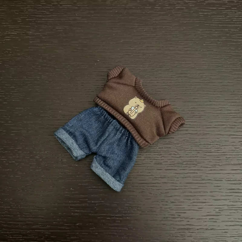 The Cool Boy Jeans and T-Shirt Set for Sitting Parties Featuring Labubu Dolls and Boy Jeans and T-shirts Fashionable EF10B - Image 6