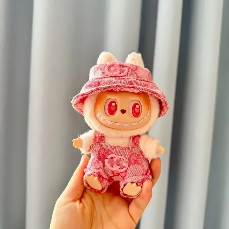 Fashion Overalls for Dolls, as well as V1 and V2 doll accessories, designer labubu clothes, and 15/17cm doll toys. - Image 2