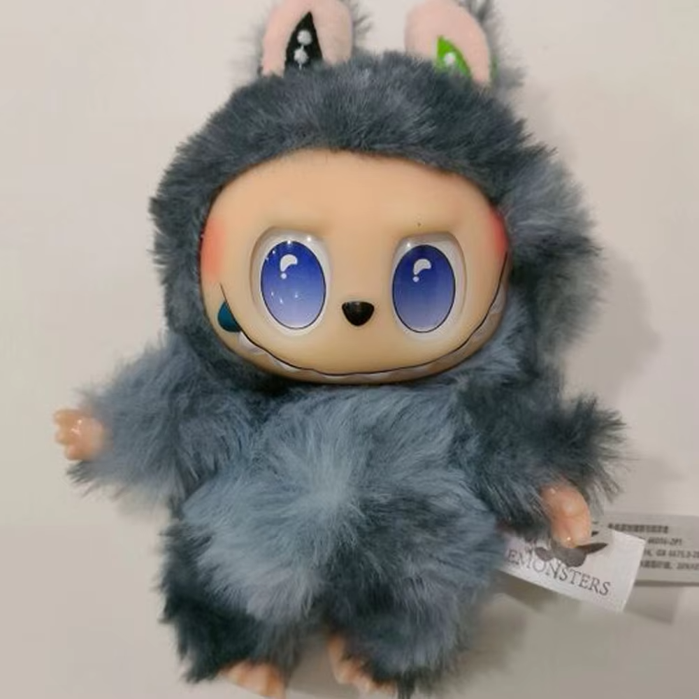 Blind Teddy Box Vinyl Base Toy with Animated Characters, Mysterious Surprise Box, Keychain, Labubu The Monsters V3 Series - Image 2
