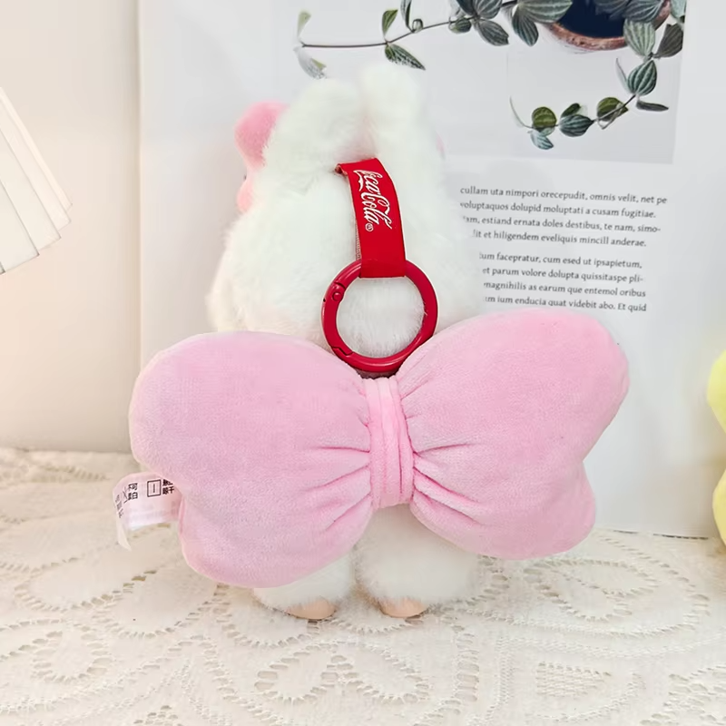 Labbubu Black and White Angel Wings 2025 Outfits for Kids’ Handmade Action Toy Figures and Labubu Macaron Dolls - Image 2