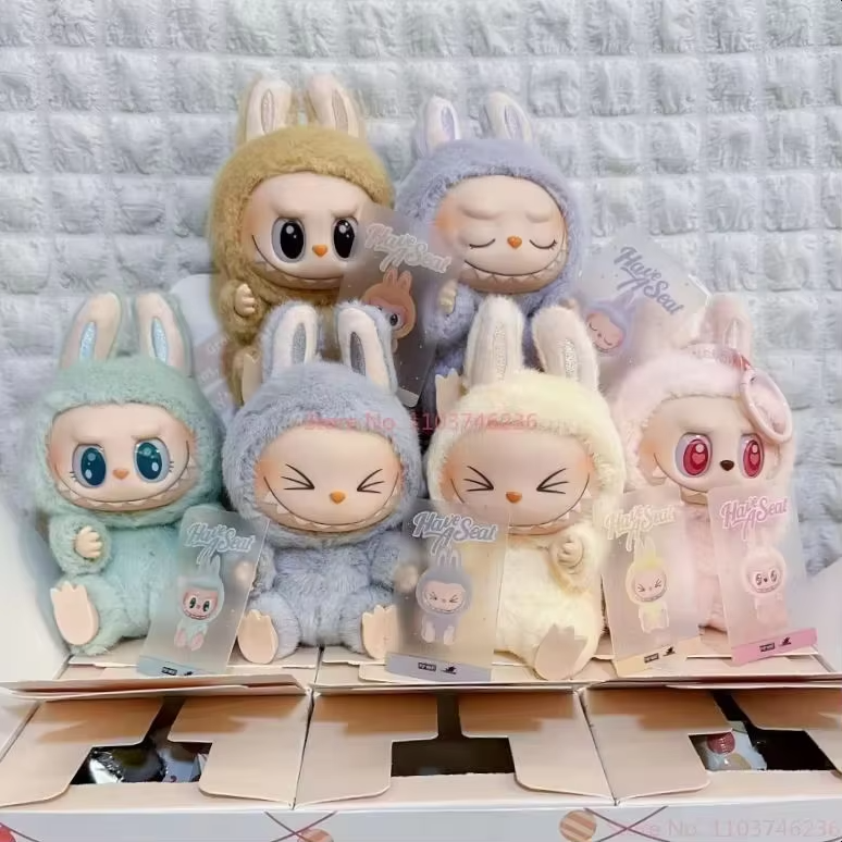 Monster Labubu: “Have a Seat” series figure Birthday Present: “Have a Seat” Vinyl Labubu Pendant Doll Toy Monster Keychain Replicas - Image 3