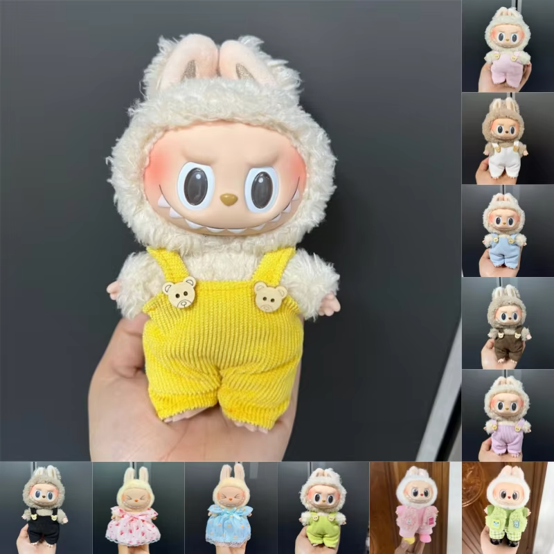 Work this Multi-style Clothing Accessories DIY Clothes Gift and watch inspiration go into overdrive. Designed for Labubu V1 and V2 figures between 15 and 17cm - Image 2