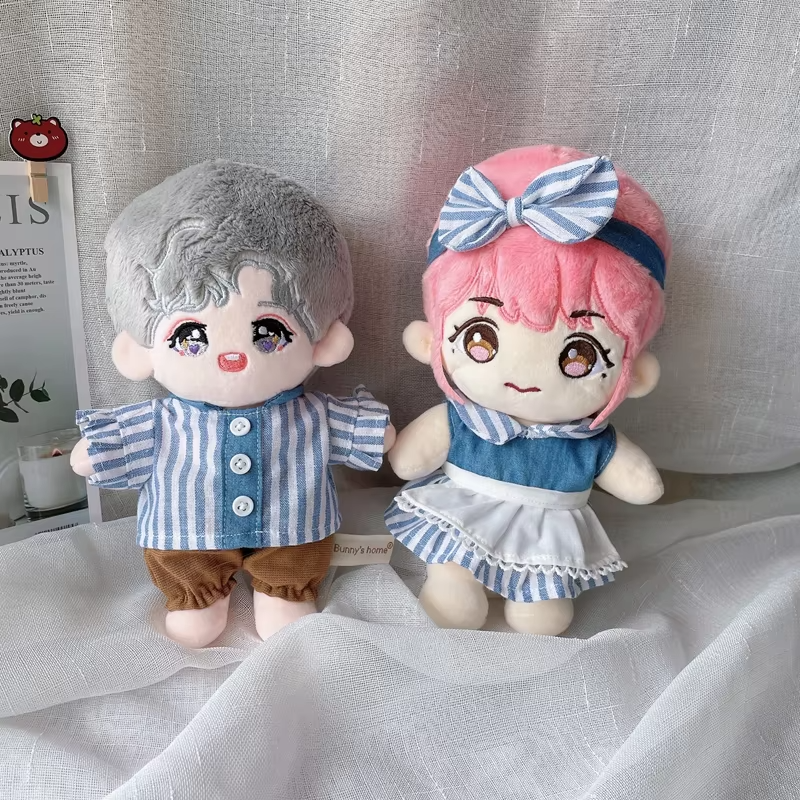 “Doll Outfits Accessories, Korea Kpop EXO Super Star Dolls Toys Gift: Maid Skirt, Wedding Dress, and Hoodie.” - Image 4