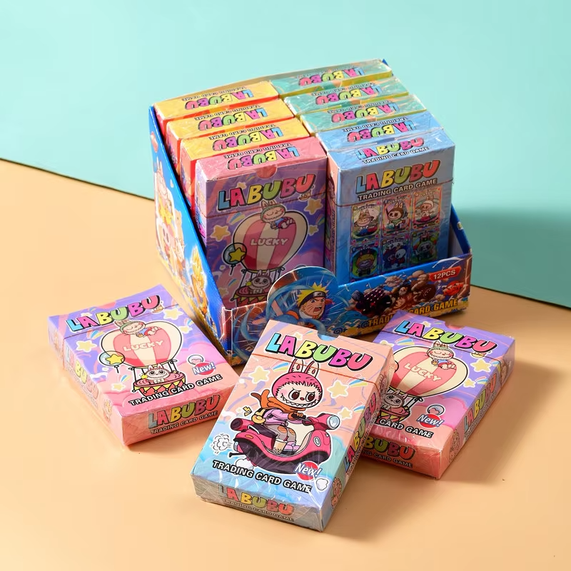 Birthday presents for kids can be much enjoyable with the 2025 blind box of Labubu Laser cards that features collectibles of anime figures