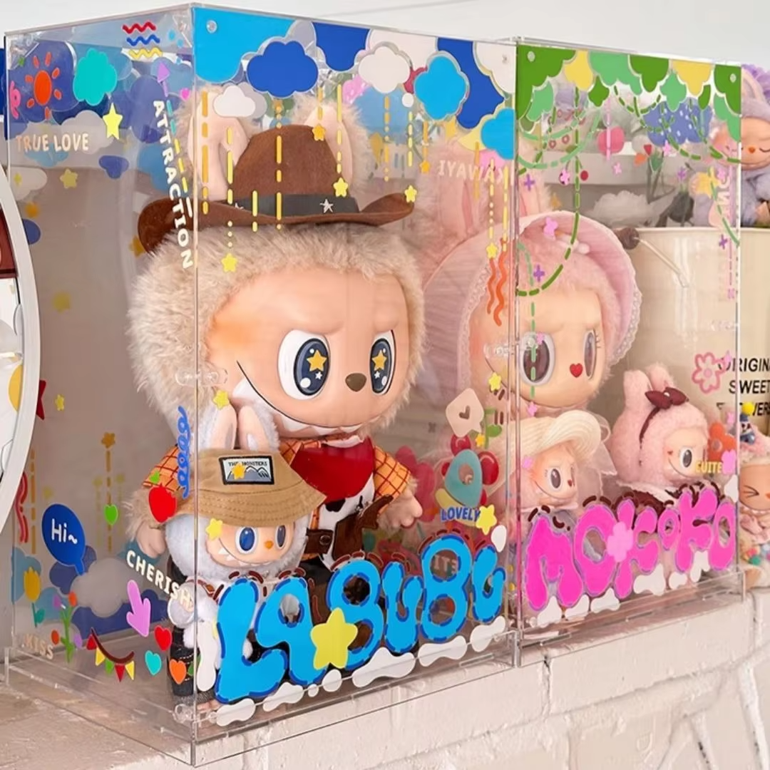 The Monsters Labubu 38cm Storage Display Stand is a collection center for children and for toy enthusiasts - Image 2