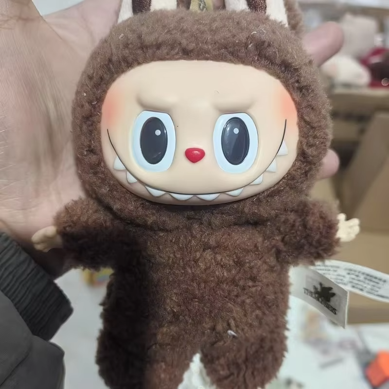 Received: Exquisite 17cm Labubu Panda Mentor Series Blind Box Vinyl Doll Keychain. Gifted: Trendy Ornament Keychain of Superior Quality - Image 2