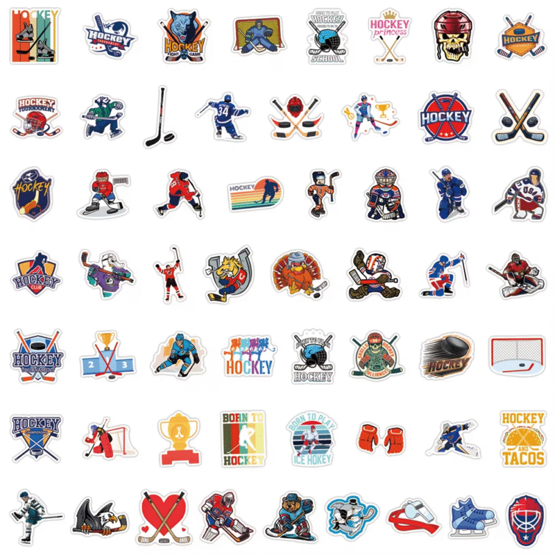 Labubu Show off your ice hockey love with these hilarious themed stickers - Image 2