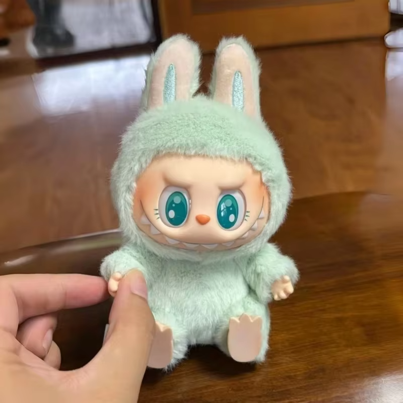 Hot Deal Cute Anime Figure Monster Replica Labubu Have A Seat Series Vinyl Pendant Doll Model Toy Birthday Presents: Keychain Toys
