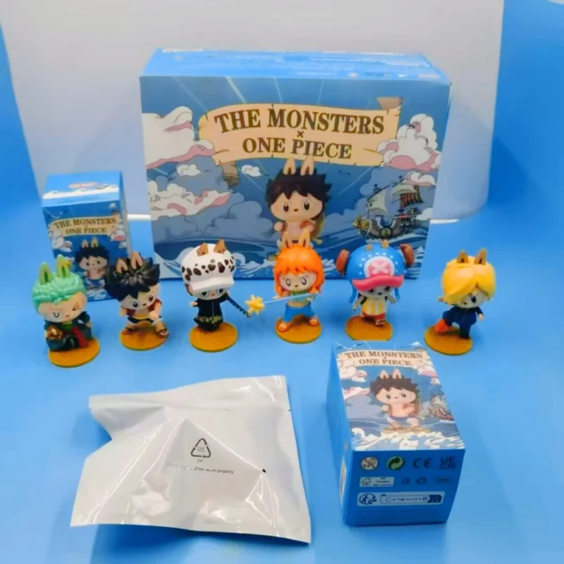 Delightful Decorative Gift: The Monsters Luffy × One Piece Handheld Labubu Surprise Gift Figurine