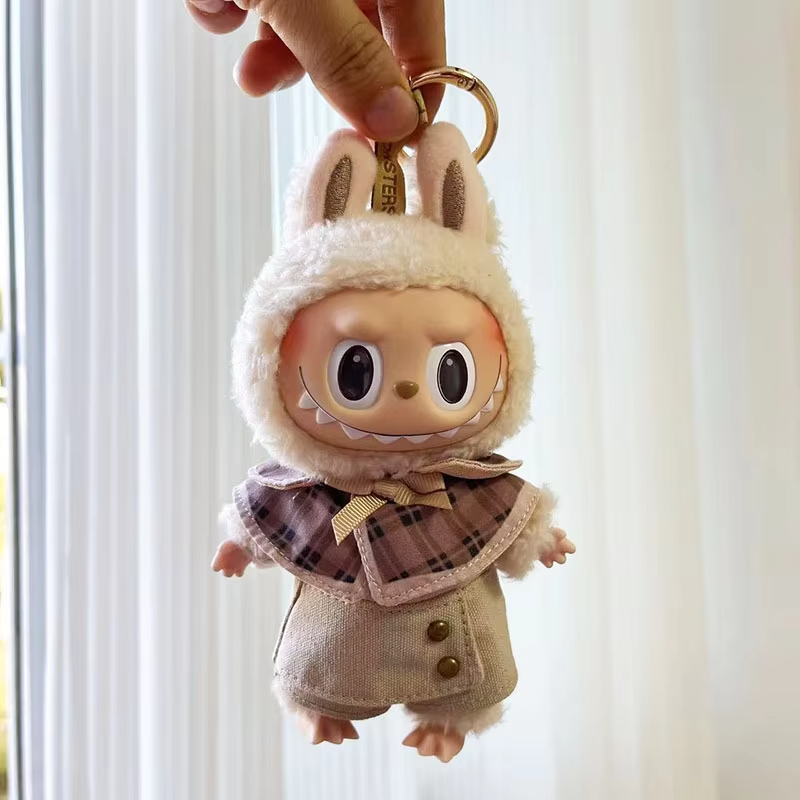 The Just 17cm of Clothing Summer Cool Set, tailored uniquely for Labubu dolls, offers a mini wardrobe boost packed with cheer - Image 5