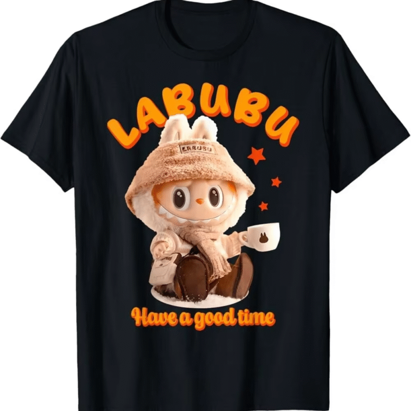 The Adorable Labubu Funny T-Shirt in Classic Pose keeps the charm coming