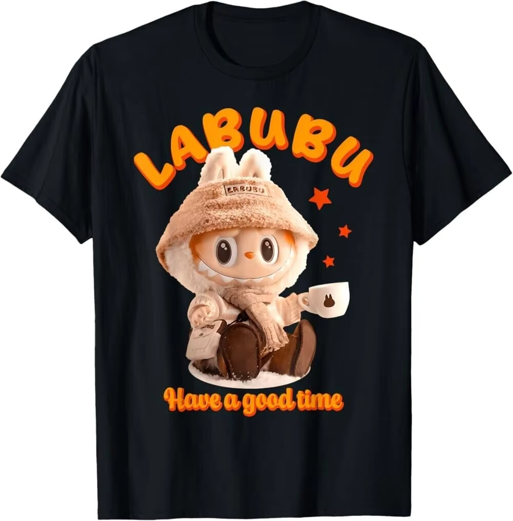 The Adorable Labubu Funny T-Shirt in Classic Pose keeps the charm coming