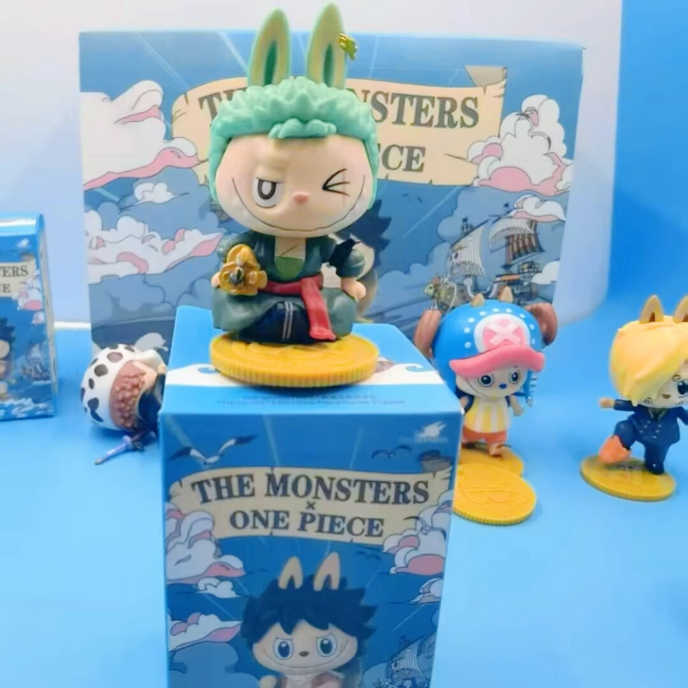 Delightful Decorative Gift: The Monsters Luffy × One Piece Handheld Labubu Surprise Gift Figurine - Image 4
