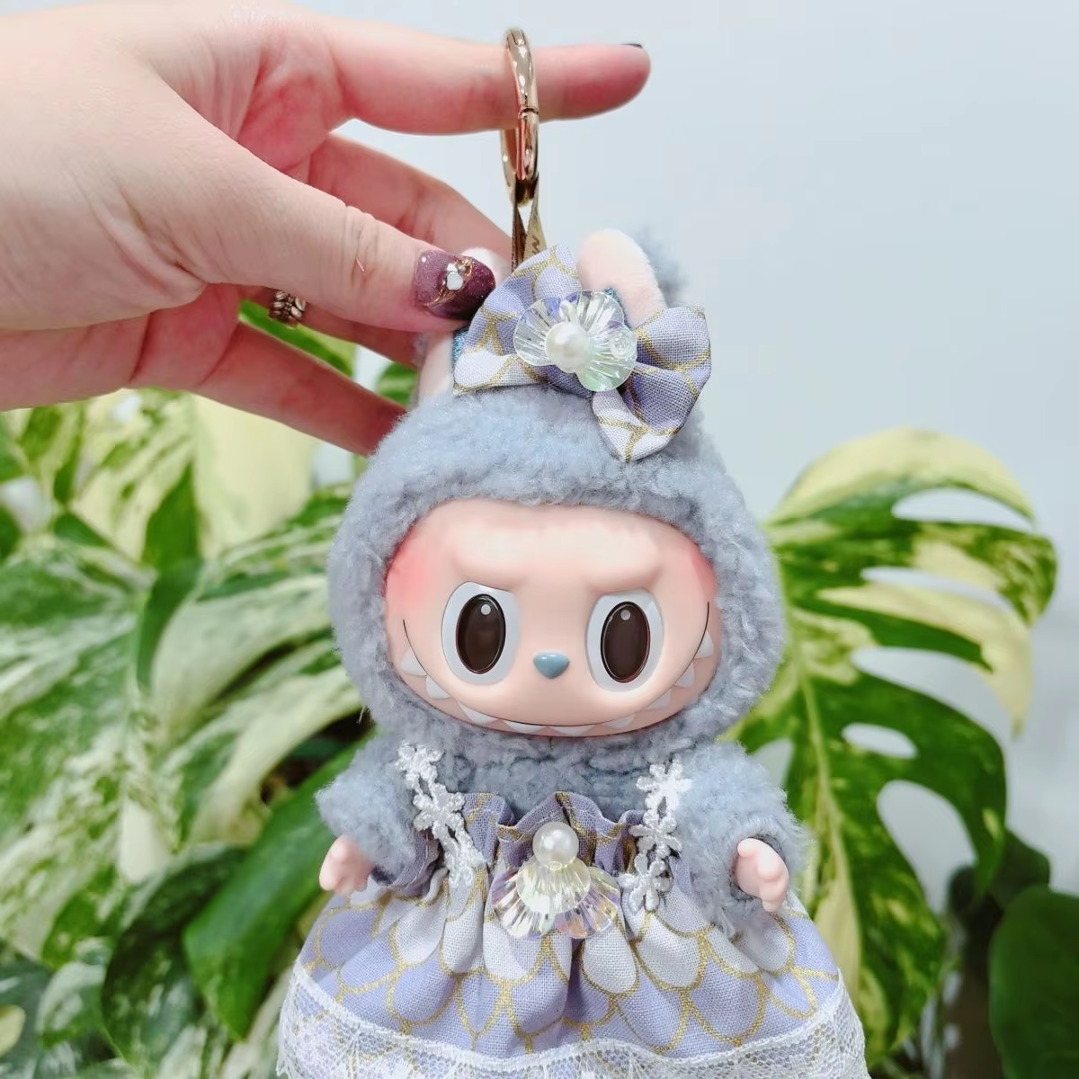 If a mermaid dream is what your Labubu longs for, meet the purple princess creation - Image 5