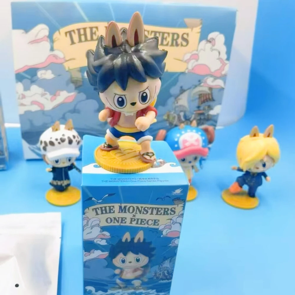 Delightful Decorative Gift: The Monsters Luffy × One Piece Handheld Labubu Surprise Gift Figurine - Image 2